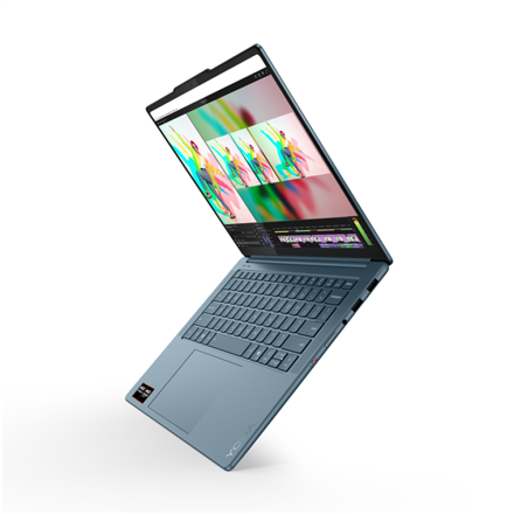 Lenovo Yoga Pro 7 14AKP10 , Tidal Teal , 14.5 , OLED , 3K , 2944 x 1840 pixels , Glossy , AMD Ryzen AI 7 , 350 , 32 GB , Soldered LPDDR5x , Solid-state drive capacity 1000 GB , AMD Radeon 860M Graphics , Windows 11 Home , 802.11be , Bluetooth version 5.4 