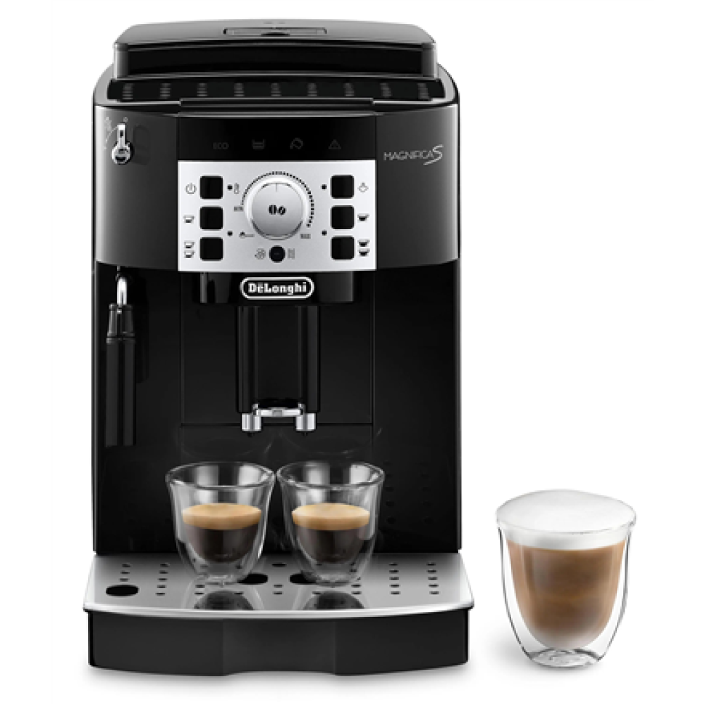 Delonghi , Coffee Maker , ECAM22.115.B Magnifica S , Pump pressure 15 bar , Built-in milk frother , Automatic , 1450 W , Black