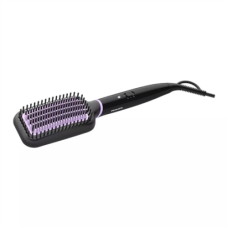 Philips StyleCare Essential Heated straightening brush BHH880/00 Warranty 24 month(s) Ceramic heating system Temperature (min) 170 °C Temperature (max) 200 °C Number of heating levels 2 Black