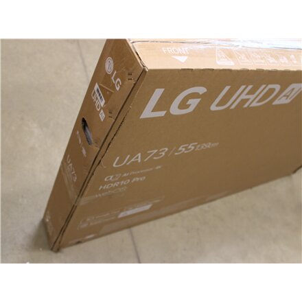 SALE OUT. LG 55UA73003LA , 55 , Smart TV , webOS 25 , UHD , DAMAGED PACKAGING