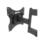Neomounts Wall mount , WL40-550BL12 , Full motion, Tilt, Swivel , 32-55 , Maximum weight (capacity) 35 kg , Black