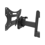 Neomounts Wall mount , WL40-550BL12 , Full motion, Tilt, Swivel , 32-55 , Maximum weight (capacity) 35 kg , Black