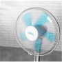 Cecotec EnergySilence 530 Power Connected , Stand Fan , White , Diameter 40 cm , Number of speeds 3 , Oscillation , 50 W , Remote control