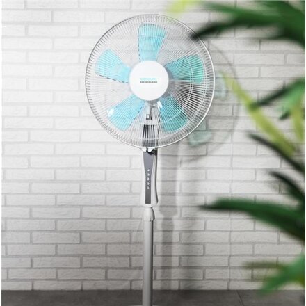 Cecotec EnergySilence 530 Power Connected , Stand Fan , 50 W , Diameter 40 cm , Number of speeds 3 , Oscillation , Remote control , White