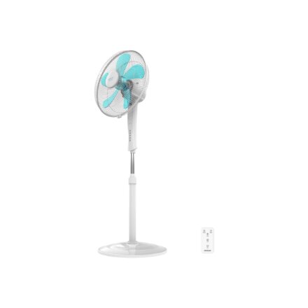 Cecotec EnergySilence 530 Power Connected , Stand Fan , 50 W , Diameter 40 cm , Number of speeds 3 , Oscillation , Remote control , White