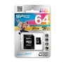 Silicon Power , Elite UHS-I , 64 GB , MicroSDXC , Flash memory class 10 , SD adapter