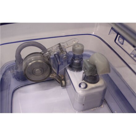 SALE OUT. Ecovacs DEEBOT mini Vacuum cleaner, Robot, Wet&Dry, ZeroTangle Technology, Agile Navigation, White/Blue + Auto-empty station , Ecovacs Robotic Vacuum Cleaner , DEEBOT mini BLUE , Wet&Dry , Li-ion , 3200 mAh , Dust capacity 1.8 L , 8000 P