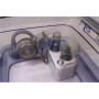 SALE OUT. Ecovacs DEEBOT mini Vacuum cleaner, Robot, Wet&Dry, ZeroTangle Technology, Agile Navigation, White/Blue + Auto-empty station , Ecovacs Robotic Vacuum Cleaner , DEEBOT mini BLUE , Wet&Dry , Li-ion , 3200 mAh , Dust capacity 1.8 L , 8000 P