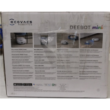 SALE OUT. Ecovacs DEEBOT mini Vacuum cleaner, Robot, Wet&Dry, ZeroTangle Technology, Agile Navigation, White/Blue + Auto-empty station , Ecovacs Robotic Vacuum Cleaner , DEEBOT mini BLUE , Wet&Dry , Li-ion , 3200 mAh , Dust capacity 1.8 L , 8000 P SALE OUT. Ecovacs DEEBOT mini Vacuum cleaner, Robot, Wet&Dry, ZeroTangle Technology, Agile Navigation, White/Blue + Auto-empty station , Ecovacs Robotic Vacuum Cleaner , DEEBOT mini BLUE , Wet&Dry , Li-ion , 3200 mAh , Dust capacity 1.8 L , 8000 P