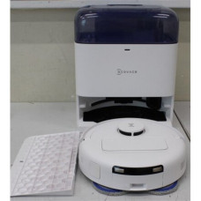 SALE OUT. Ecovacs DEEBOT mini Vacuum cleaner, Robot, Wet&Dry, ZeroTangle Technology, Agile Navigation, White/Blue + Auto-empty station , Ecovacs Robotic Vacuum Cleaner , DEEBOT mini BLUE , Wet&Dry , Li-ion , 3200 mAh , Dust capacity 1.8 L , 8000 P