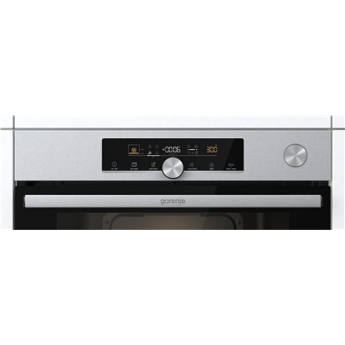 Gorenje , Oven , BSA6747A04X , 77 L , Electric , Catalytic , Touch , Steam function , Height 59.5 cm , Width 59.5 cm , Stainless Steel