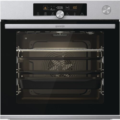 Gorenje , Oven , BSA6747A04X , 77 L , Electric , Catalytic , Touch , Steam function , Height 59.5 cm , Width 59.5 cm , Stainless Steel