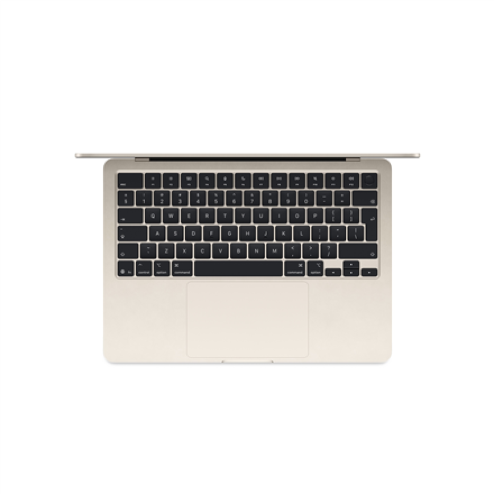 Apple MacBook , Air , Starlight , 13 , IPS , 2560 x 1664 pixels , Apple M4 , 16 GB , Solid-state drive capacity 256 GB , Apple M4 chip 10-core CPU/8-core GPU , macOS , 802.11ax , Bluetooth version 5.0 , Keyboard language English , Keyboard backlit , Warra