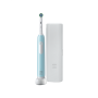 Oral-B , Electric Toothbrush with Travel Case , Pro Series 1 , Rechargeable , For adults , Number of brush heads included 1 , Number of teeth brushing modes 3 , Caribbean Blue