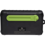 Denver , Solar Powerbank with Hand Crank Dynamo , PSO-10012 , 10000 mAh , Black