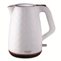 Adler , Kettle , AD 1277 , Standard , 2200 W , 1.7 L , Plastic , 360° rotational base , White