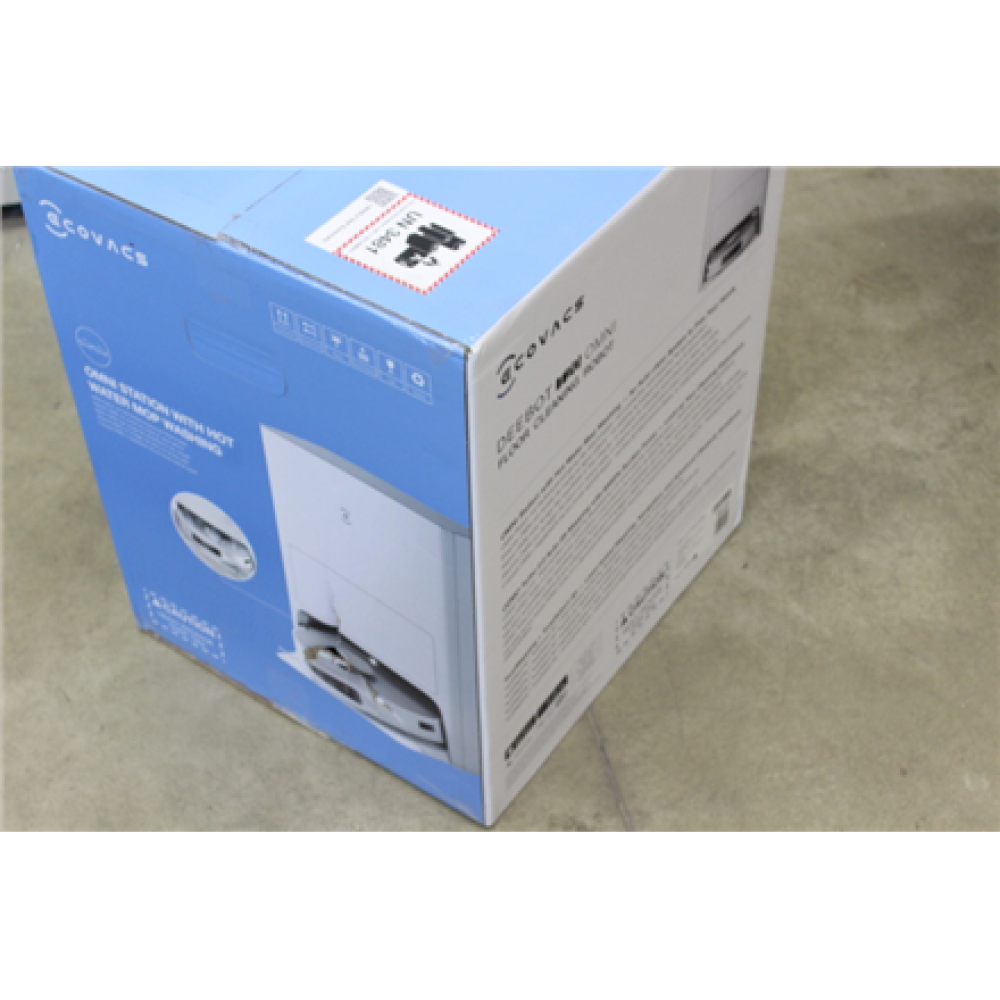 SALE OUT. , Ecovacs , Vacuum cleaner , DEEBOT T20 OMNI , Wet&Dry , Operating time (max) 260 min , Lithium Ion , 5200 mAh , Dust capacity 0.4 L , 6000 Pa , White , Battery warranty 24 month(s) , DAMAGED PACKAGING
