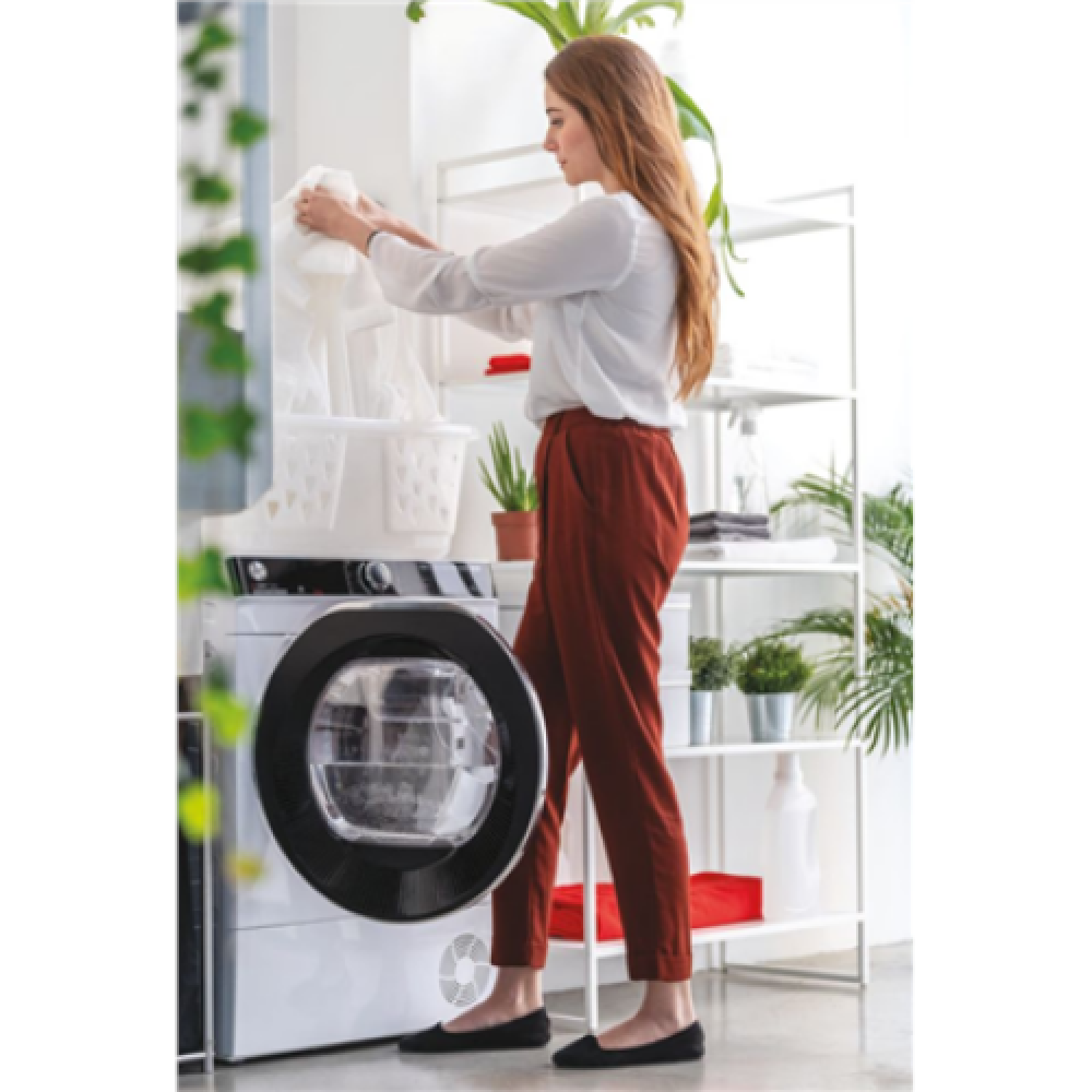 Hoover , Dryer Machine , NDPEH10A2TCBEXSS , Energy efficiency class A++ , Front loading , 10 kg , LCD , Depth 61.1 cm , Wi-Fi , White