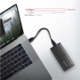 AXAGON External USB-C 3.2 Gen 2 metal box for M.2 NVMe & SATA SSD disks , EEM2-SB2