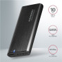 AXAGON External USB-C 3.2 Gen 2 metal box for M.2 NVMe & SATA SSD disks , EEM2-SB2