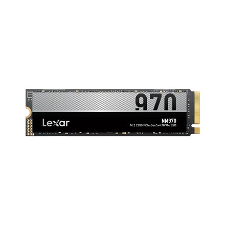 Lexar SSD , NM970 , 512 GB , SSD form factor M.2 2280 , Solid-state drive interface PCIe Gen 5X4 , Read speed 9900 MB/s , Write speed 5000 MB/s