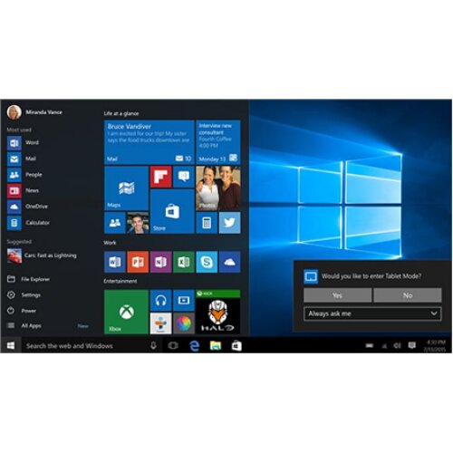 Microsoft Windows 10 Pro FQC-08929, DVD, OEM, 32-bit/64-bit, English