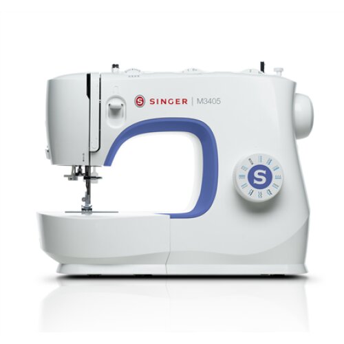 Singer , Sewing Machine , M3405 , Number of stitches 23 , Number of buttonholes 1 , White
