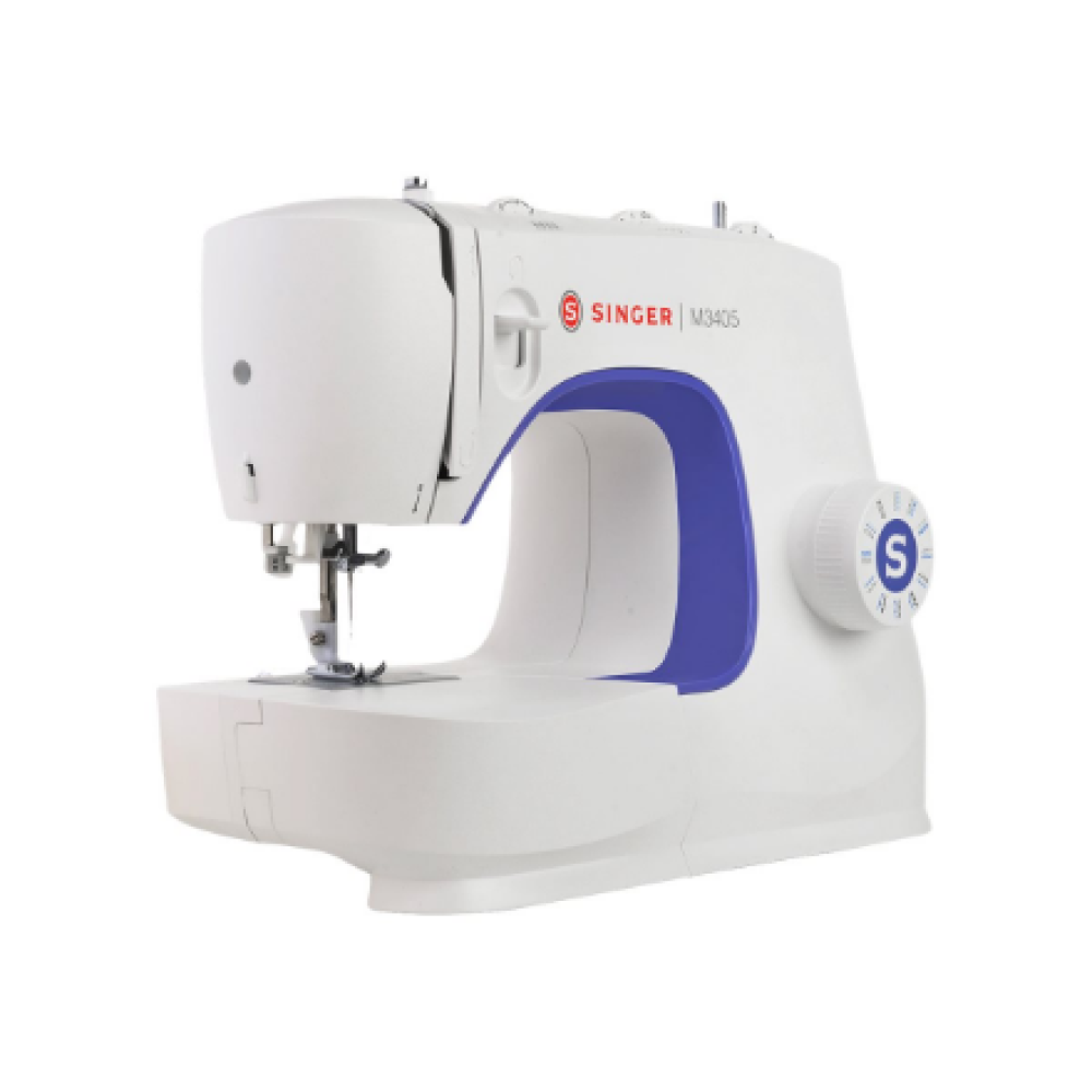 Singer , Sewing Machine , M3405 , Number of stitches 23 , Number of buttonholes 1 , White