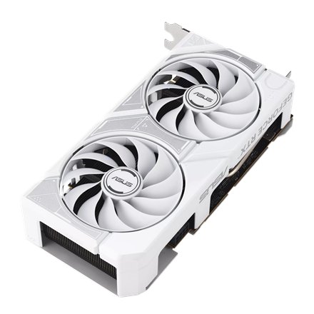 Asus Dual GeForce RTX 5060 White OC Edition 8GB GDDR7 , NVIDIA , 8 GB , GeForce RTX 5060 , GDDR7 , HDMI ports quantity 1 , PCI Express 5.0