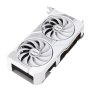 Asus Dual GeForce RTX 5060 White OC Edition 8GB GDDR7 , NVIDIA , 8 GB , GeForce RTX 5060 , GDDR7 , HDMI ports quantity 1 , PCI Express 5.0