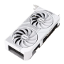 Asus Dual GeForce RTX 5060 White OC Edition 8GB GDDR7 , NVIDIA , 8 GB , GeForce RTX 5060 , GDDR7 , HDMI ports quantity 1 , PCI Express 5.0