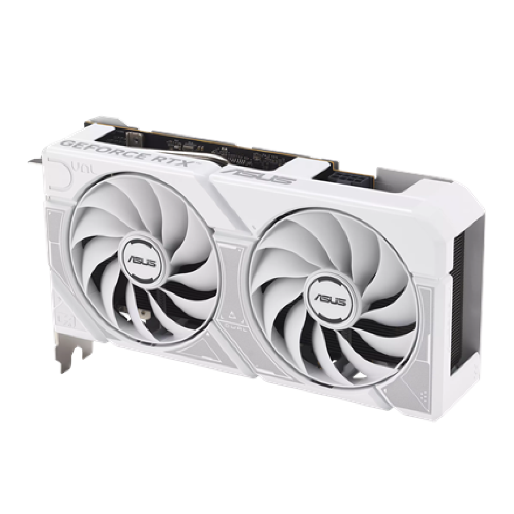 Asus Dual GeForce RTX 5060 White OC Edition 8GB GDDR7 , NVIDIA , 8 GB , GeForce RTX 5060 , GDDR7 , HDMI ports quantity 1 , PCI Express 5.0
