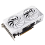 Asus Dual GeForce RTX 5060 White OC Edition 8GB GDDR7 , NVIDIA , 8 GB , GeForce RTX 5060 , GDDR7 , HDMI ports quantity 1 , PCI Express 5.0