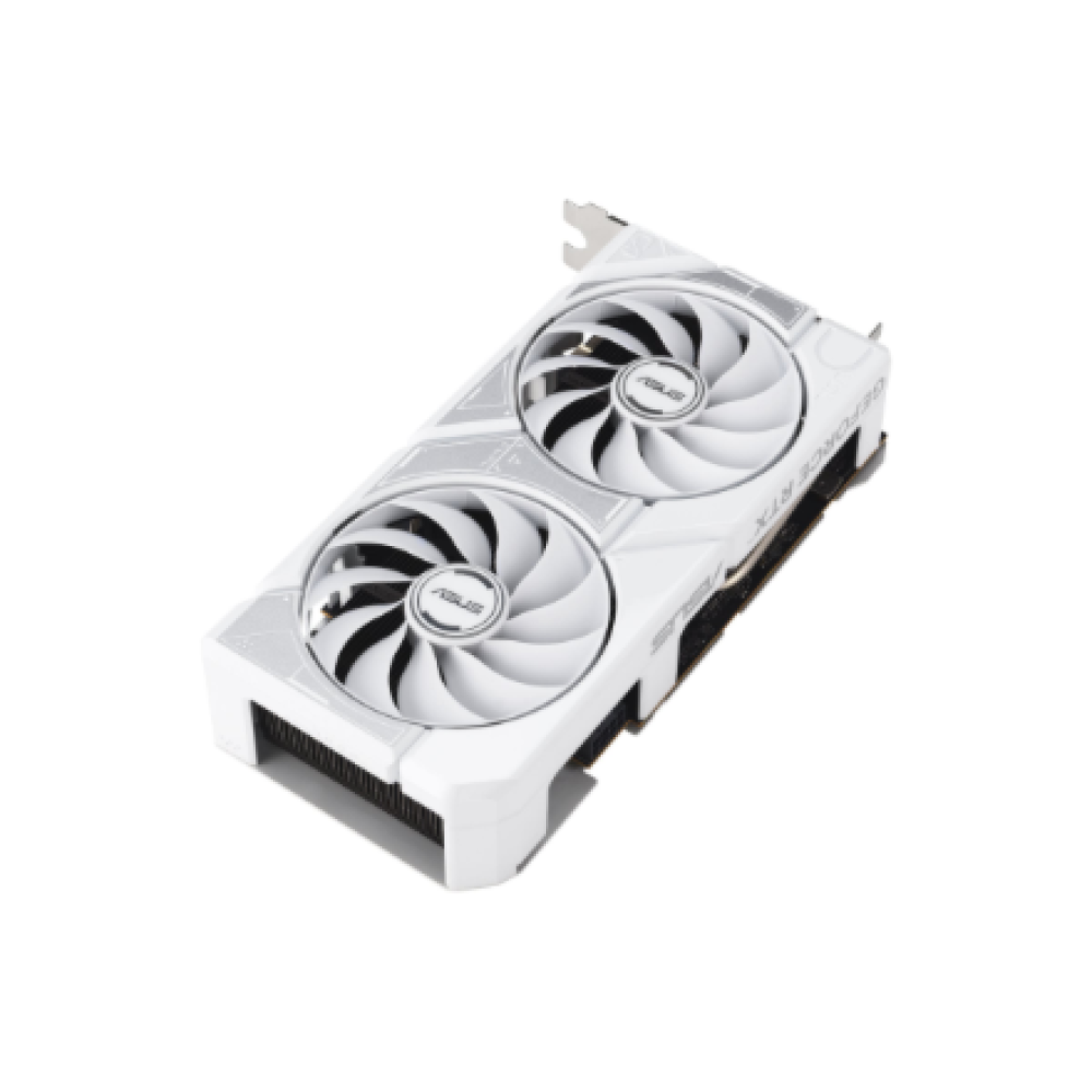 Asus Dual GeForce RTX 5060 White OC Edition 8GB GDDR7 , NVIDIA , 8 GB , GeForce RTX 5060 , GDDR7 , HDMI ports quantity 1 , PCI Express 5.0