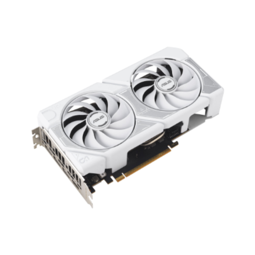 Asus Dual GeForce RTX 5060 White OC Edition 8GB GDDR7 , NVIDIA , 8 GB , GeForce RTX 5060 , GDDR7 , HDMI ports quantity 1 , PCI Express 5.0