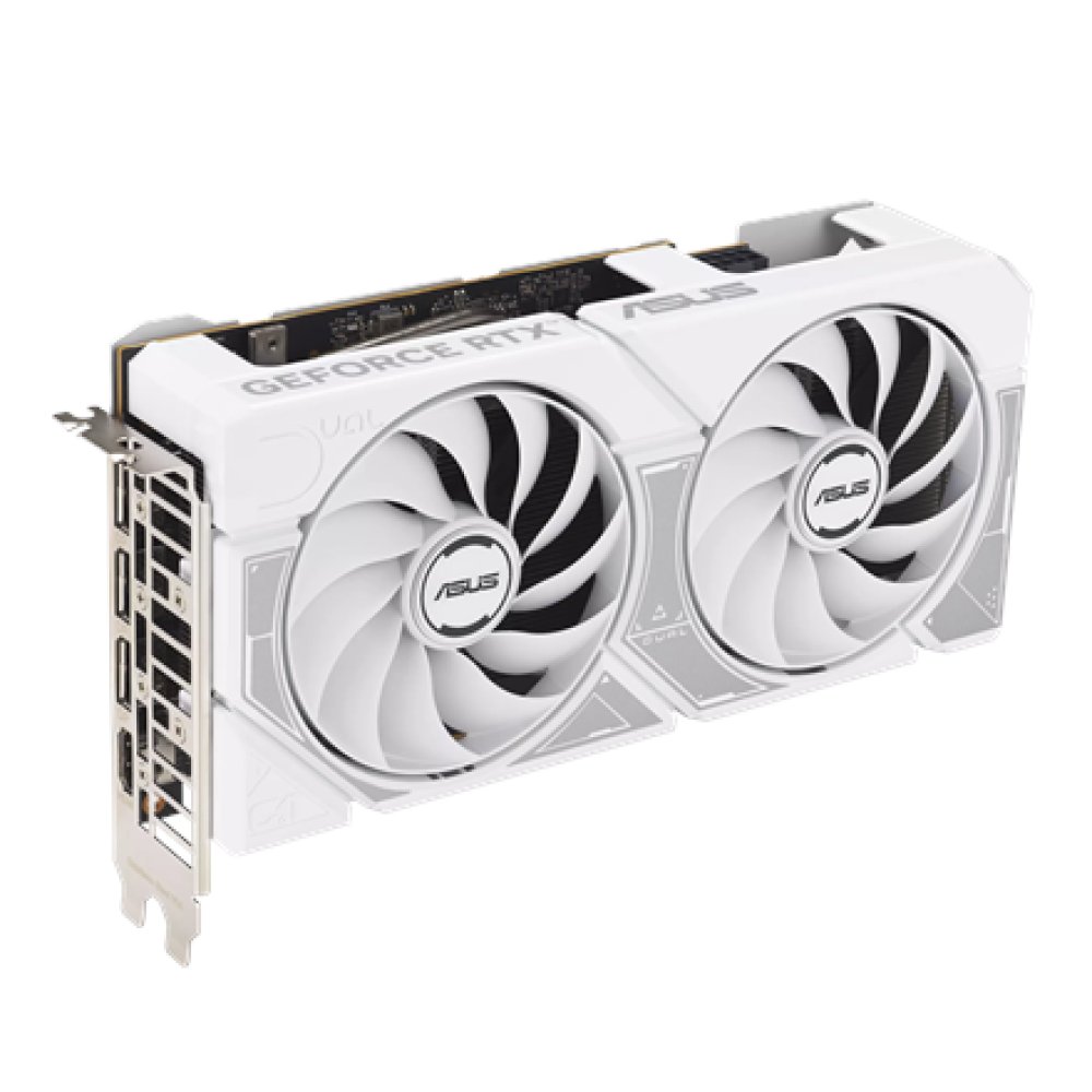 Asus Dual GeForce RTX 5060 White OC Edition 8GB GDDR7 , NVIDIA , 8 GB , GeForce RTX 5060 , GDDR7 , HDMI ports quantity 1 , PCI Express 5.0