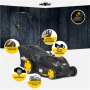 MoWox , 40V Comfort Series Cordless Lawnmower , EM 4340 PX-Li , Mowing Area 350 m² , 2500 mAh , Battery and Charger included