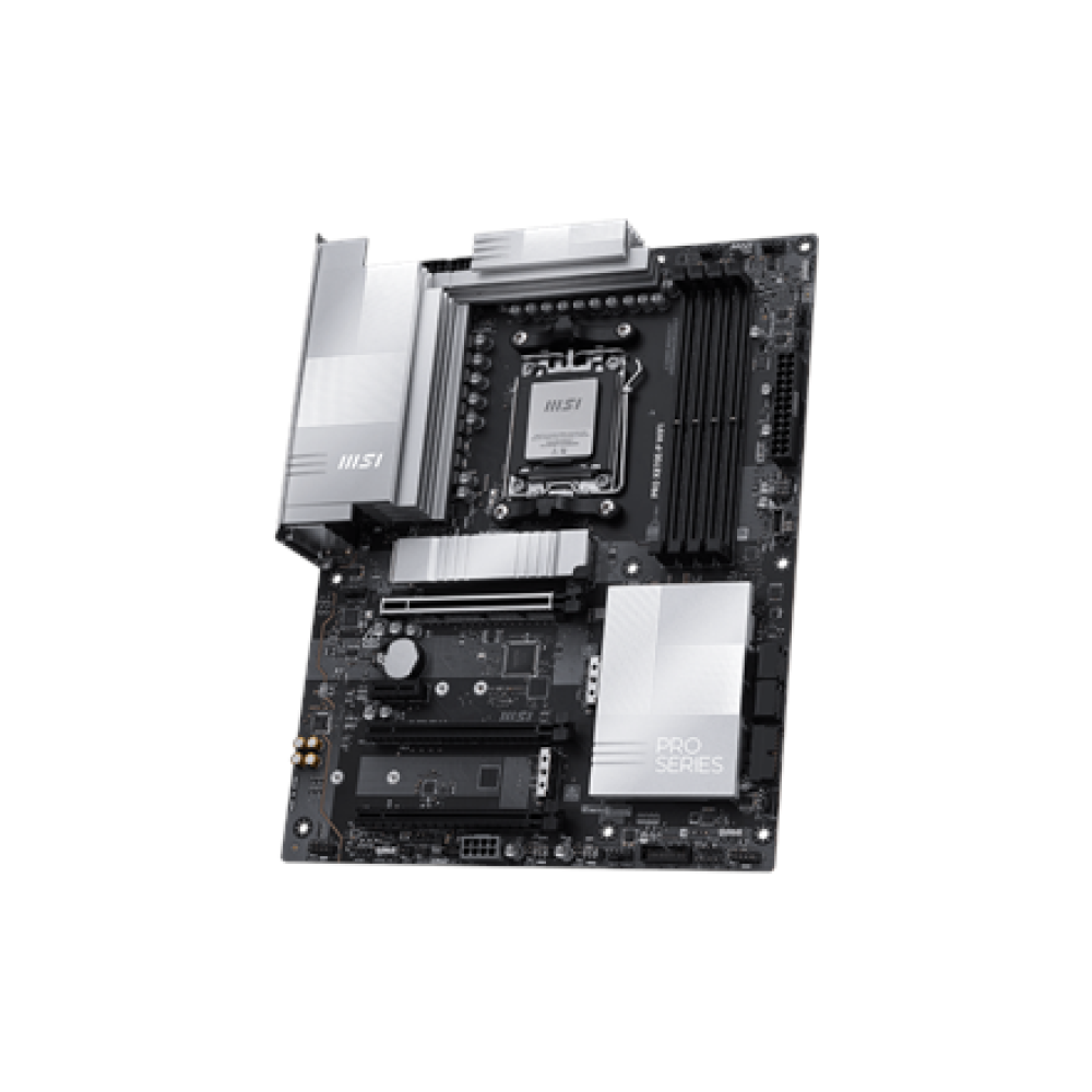 MSI PRO X870E-P WIFI , Processor family AMD , Processor socket AM5 , DDR5 UDIMM , Supported hard disk drive interfaces SATA, M.2 , Number of SATA connectors 4