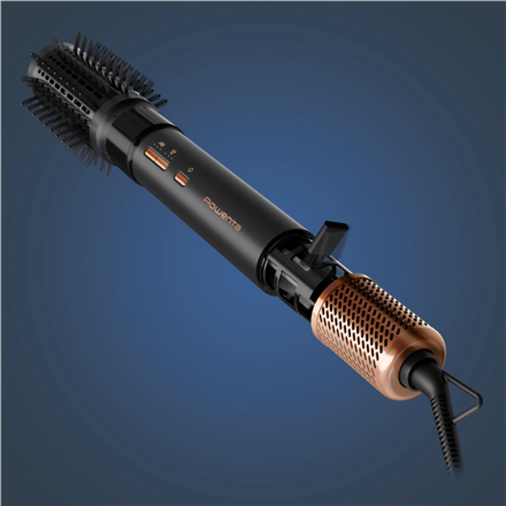 Rowenta Hair brush , Air Shape UB9820E0 , Ion conditioning , Number of heating levels 3 , 1300 W , Black