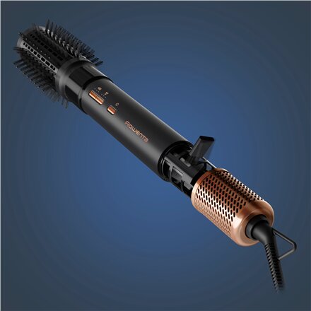 Rowenta Hair brush , Air Shape UB9820E0 , Ion conditioning , Number of heating levels 3 , 1300 W , Black