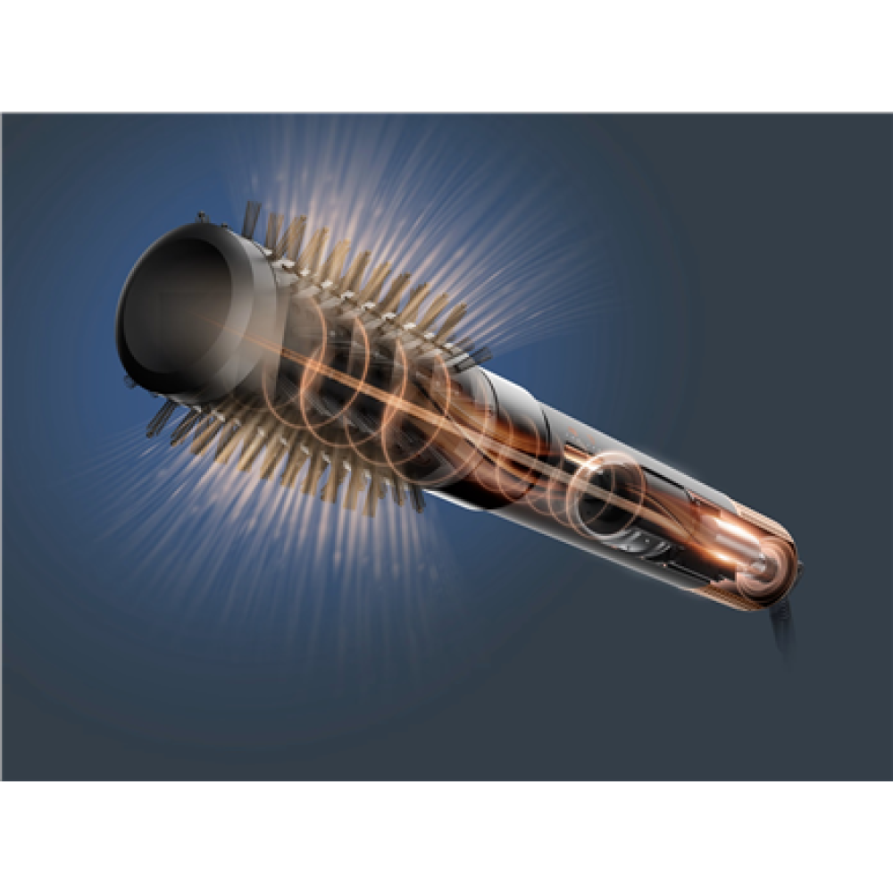 Rowenta Hair brush , Air Shape UB9820E0 , Ion conditioning , Number of heating levels 3 , 1300 W , Black