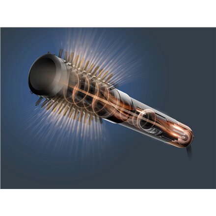 Rowenta Hair brush , Air Shape UB9820E0 , Ion conditioning , Number of heating levels 3 , 1300 W , Black