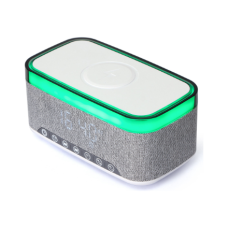 Gembird Digital Alarm Clock with Speaker and Charging Function , DAC-SPKBT-QC15-GR , Bluetooth , Wireless connection