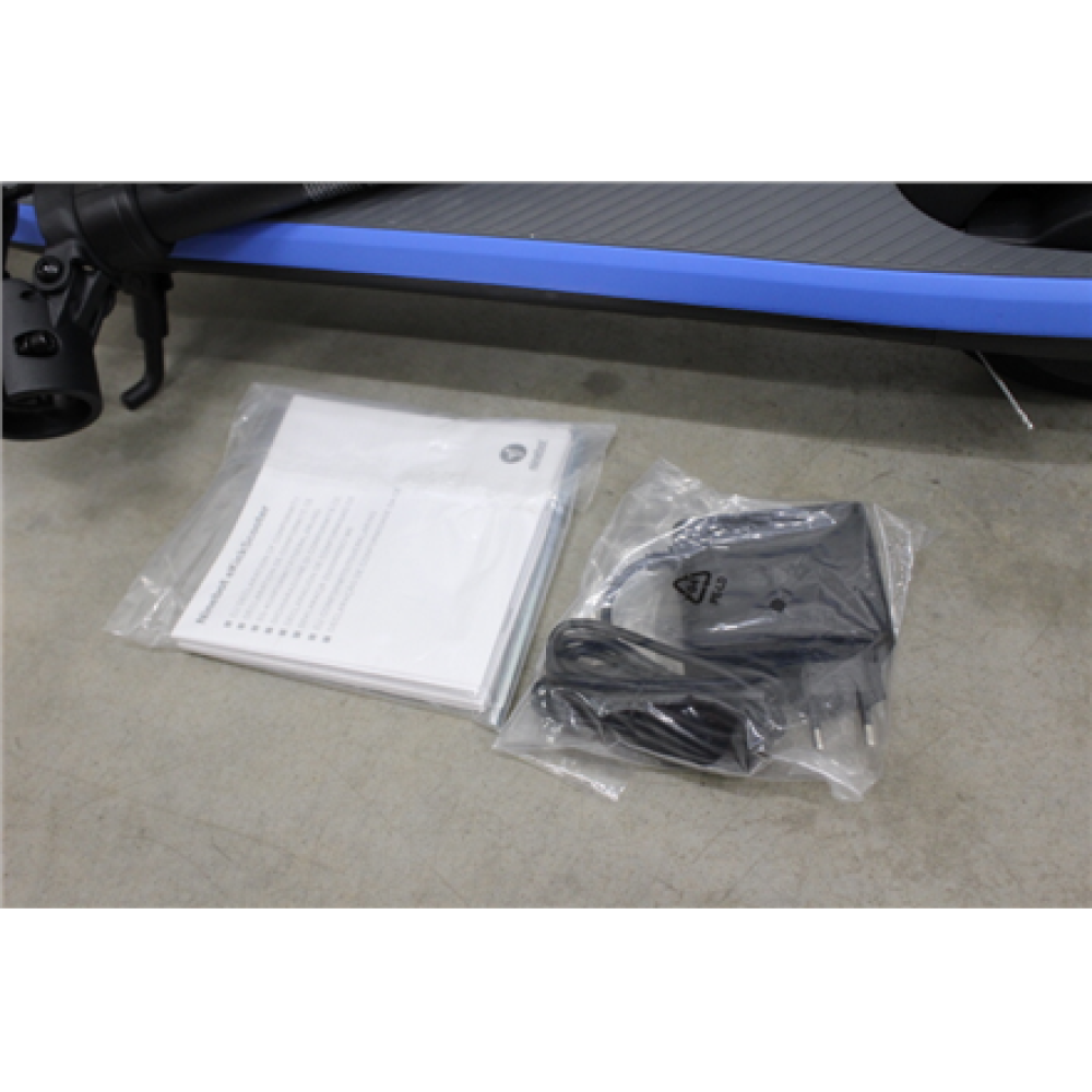 SALE OUT. Ninebot by Segway eKickScooter C2 Pro E, Black/Blue, UNPACKED, USED, SCRATCHES , Segway 24 month(s) , UNPACKED, SCRATCHED WHEEL PROTECTION