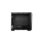 Cooler Master MasterBox Lite 3.1 TG with DarkMirror Front Panel, Side window, Black + three custom Trim Colors (Black, Silver, Red; included in the box), Micro ATX, Power supply included No