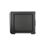 Cooler Master MasterBox Lite 3.1 TG with DarkMirror Front Panel, Side window, Black + three custom Trim Colors (Black, Silver, Red; included in the box), Micro ATX, Power supply included No