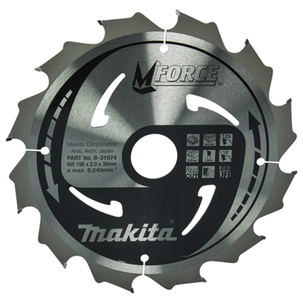 Makita , Circular Saw 190 x 2 x 30 mm