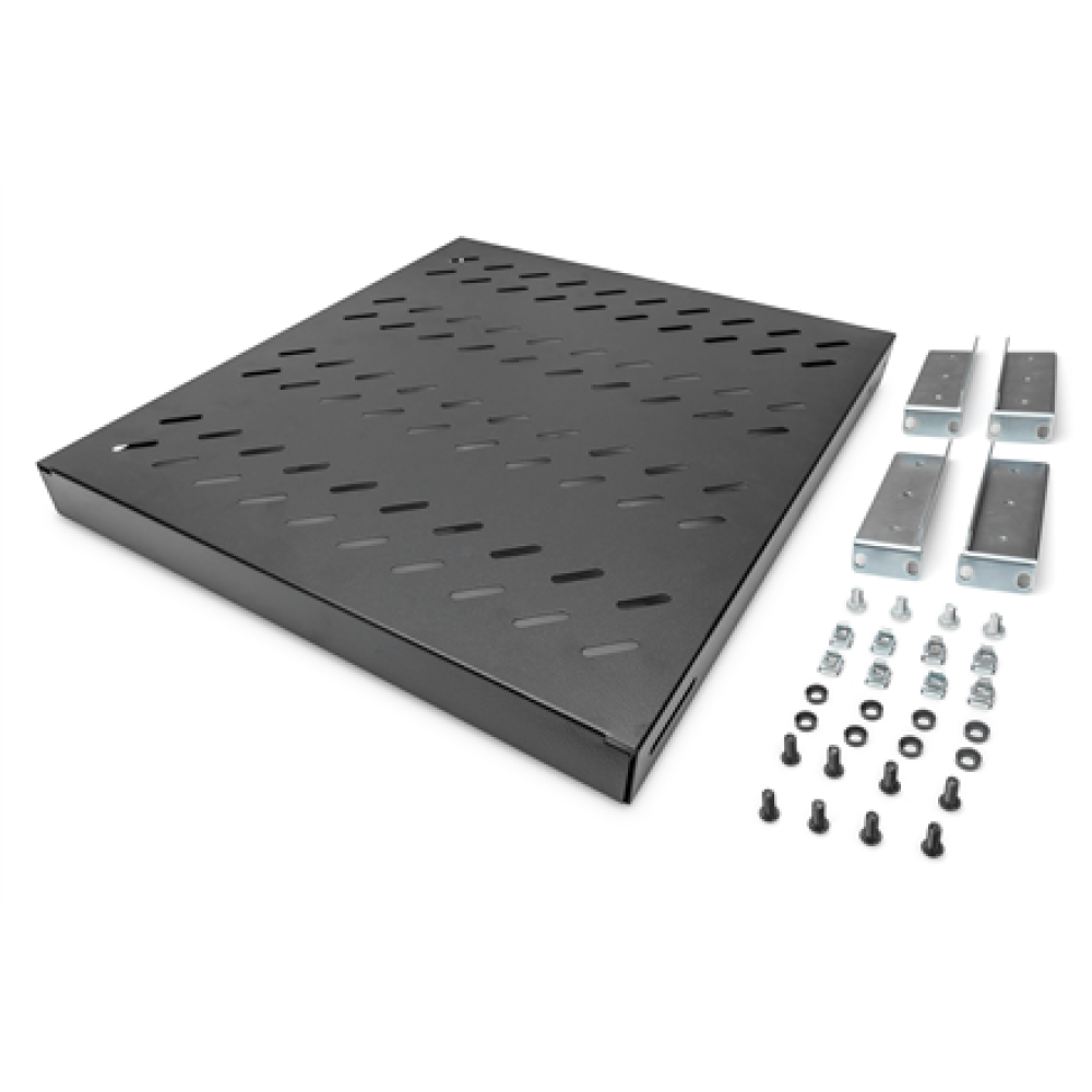 Digitus Fixed Mounting Shelf , DN-97647 , Black