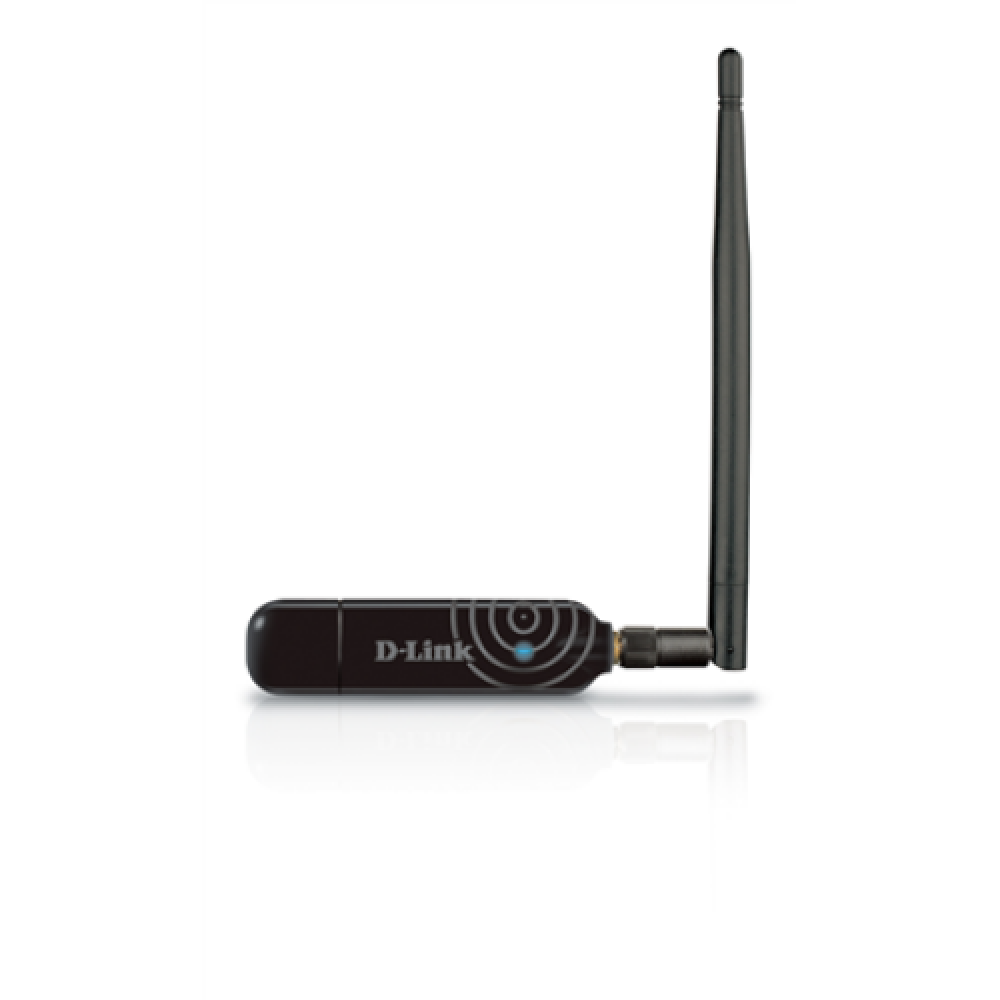 D-LINK DWA-137, Wireless N300 High-Gain USB Adapter, 802.11b/g/n compatible 2.4GHz, Up to 300Mbps data transfer rate, two integrated antennas, 64/128-bit WEP data encryption, Wi-Fi Protected Access (WPA, WPA2), Wi-Fi Protected Setup (WPS) - PIN & PBC,