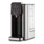 Caso Turbo Hot Water Dispenser , Hot 7 , Water Dispenser , 2200-2600 W , 2.7 L , Plastic/Stainless Steel , Black/Stainless Steel